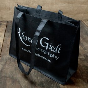 16"x12"x6" Black Album Bag 16"x12"x6" Black Album Bag